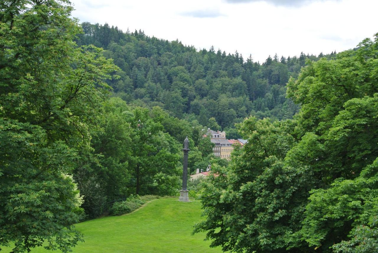 Penzion Valkoun-Lilienfeld Karlovy Vary Exterior foto